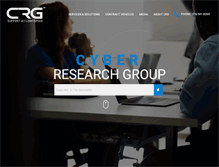 Tablet Screenshot of cyberresearchgroup.com